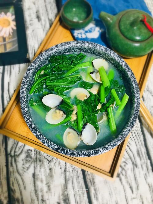 海鲜芥菜汤的做法大全-图3