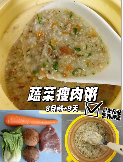 8个月宝宝瘦肉粥怎么做才营养好消化？-图2