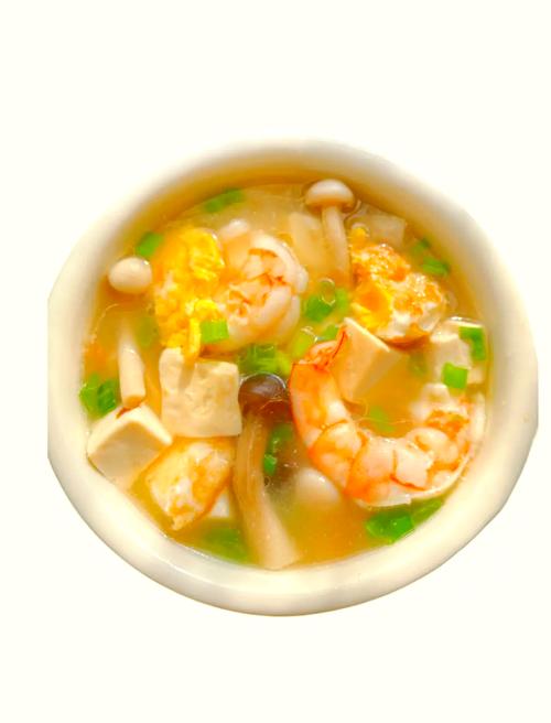 海鲜菇豆腐虾仁汤怎么做？-图2