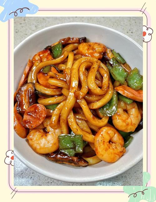 铁板海鲜乌冬面的做法-图2 铁板海鲜乌冬面的做法-图2