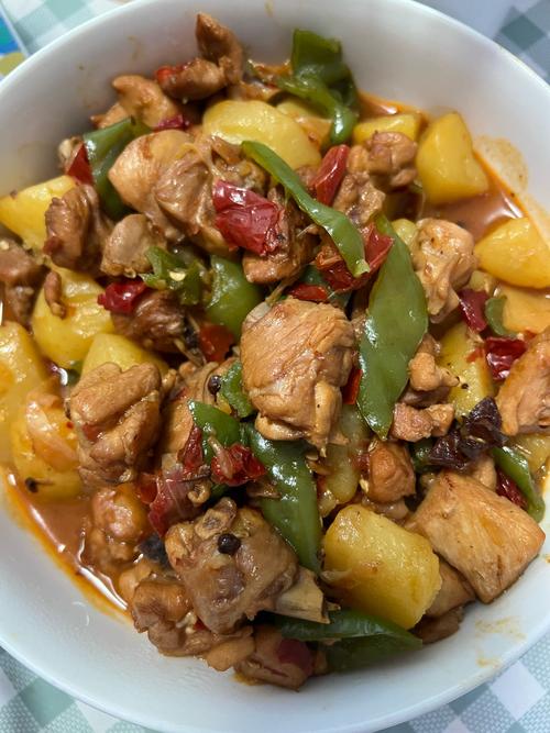 家常大盘鸡的家常做法-图3