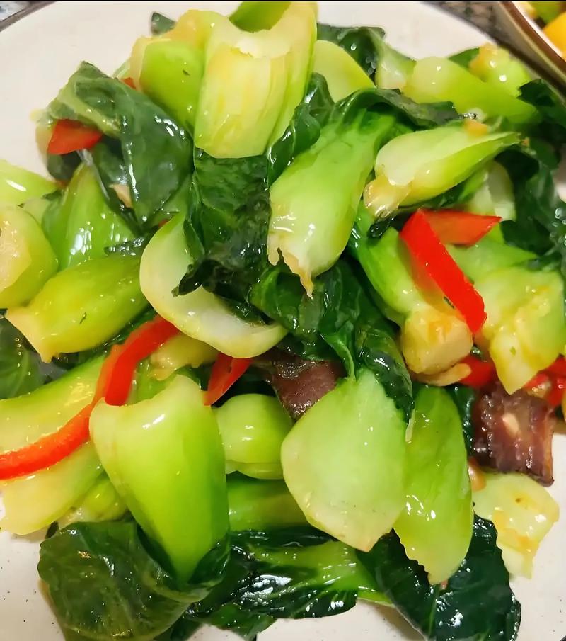 家常油菜图片全家，有哪些做法？-图1