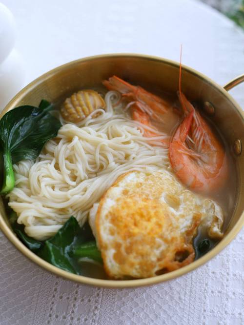 海鲜蛋面图片大全有哪些？-图1