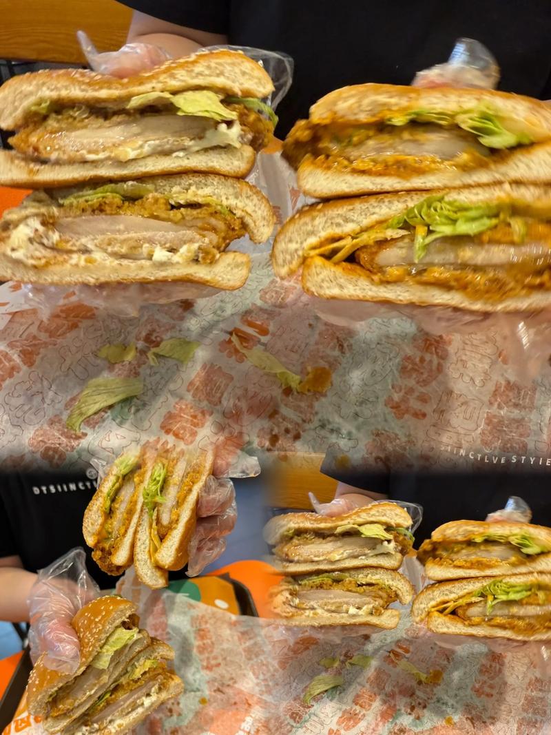 海鲜双拼汉堡有哪些创意造型？-图3