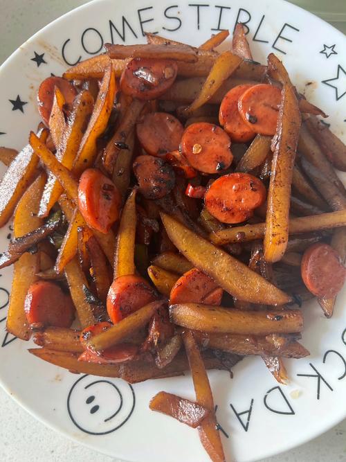 家常菜谱五花肉卷薯条-图3