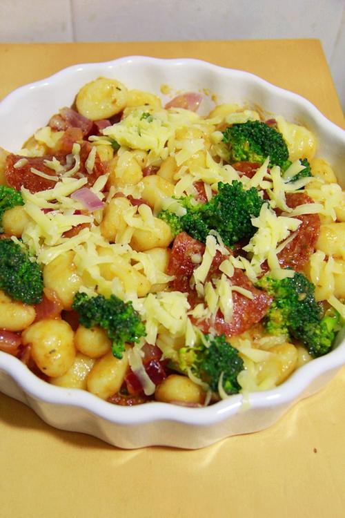 意大利土豆饺子烩海鲜，海鲜与饺子如何融合？-图1