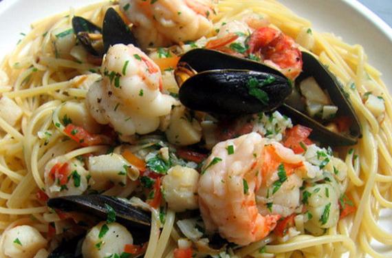 烤箱食谱 海鲜 意粉-图2