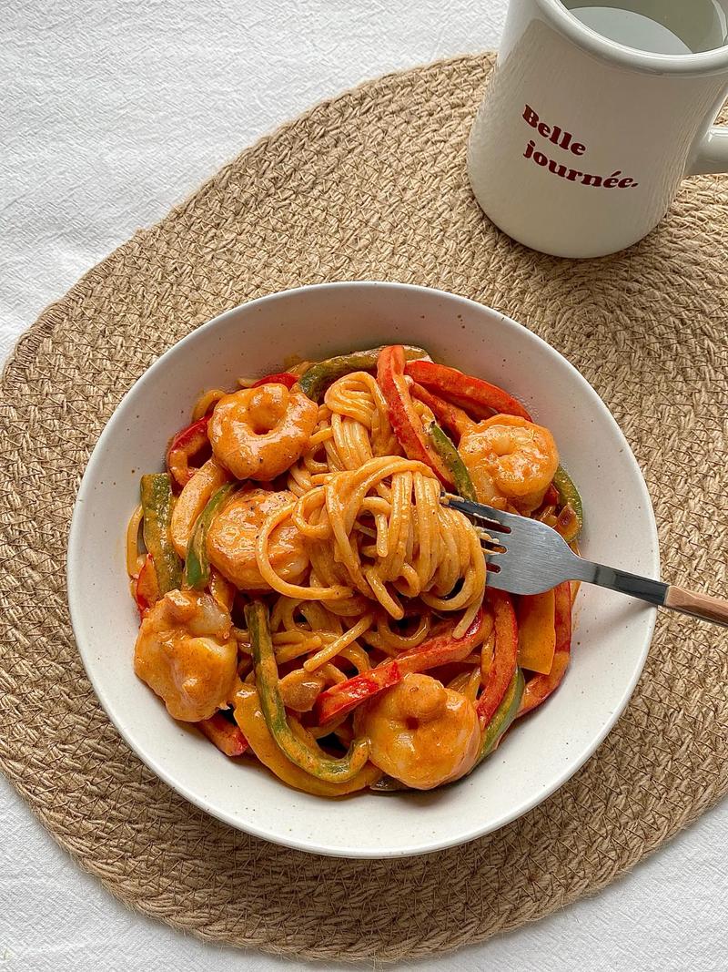 蔬菜奶油海鲜意面怎么做？-图3