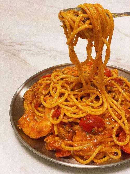 意式海鲜番茄肉酱面，鲜香秘诀在哪？-图1