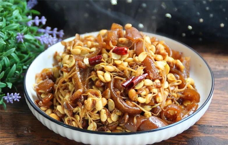 肉皮黄豆芽怎么做才好吃？-图2