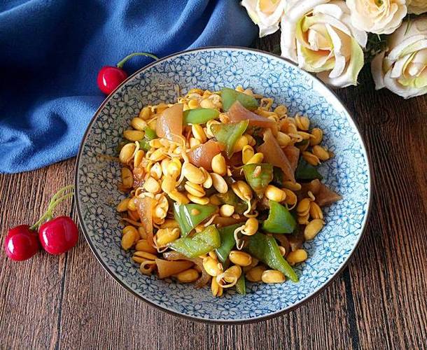 肉皮黄豆芽怎么做才好吃？-图3