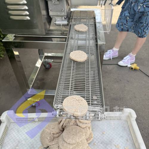 海鲜石化饼机器 视频-图1