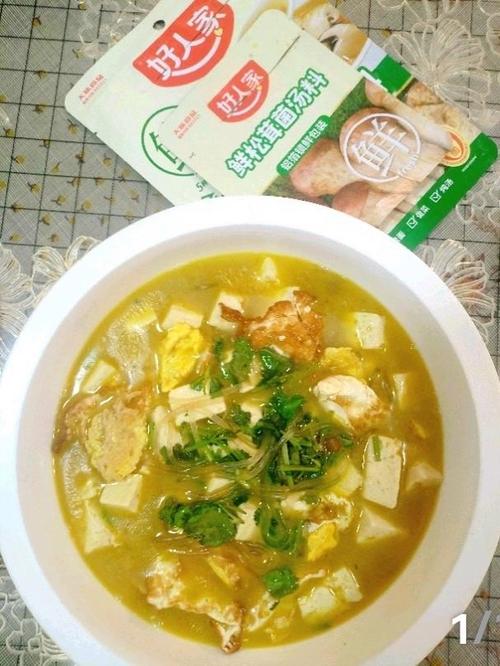 豆腐粉丝汤家常做法怎么做？-图1