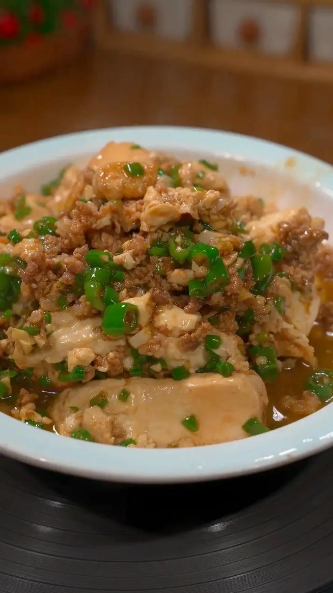 肉沫豆腐汤的家常做法-图1 肉沫豆腐汤的家常做法-图1