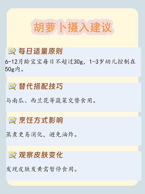 宝宝辅食胡萝卜一天吃多少合适？-图2