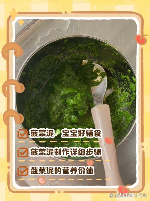菠菜泥怎么做宝宝才爱吃?-图1 菠菜泥怎么做宝宝才爱吃?-图1