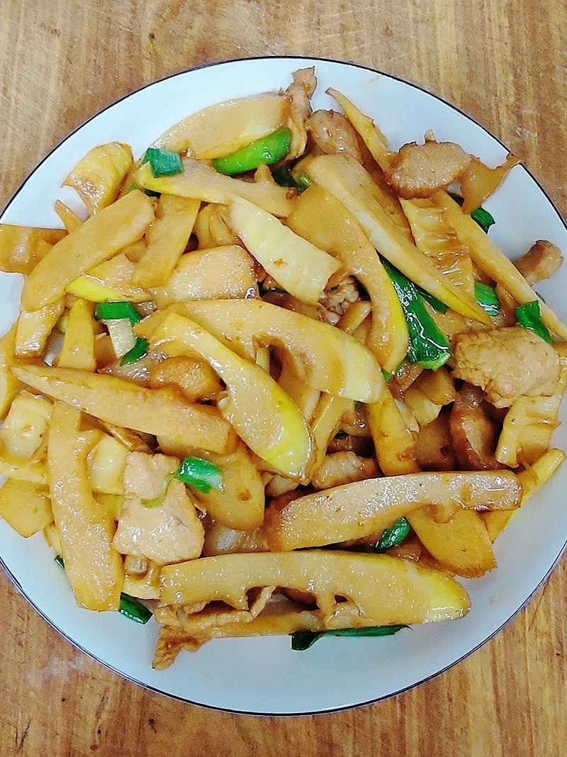 鲜竹笋炒肉怎么做才够鲜嫩？-图3