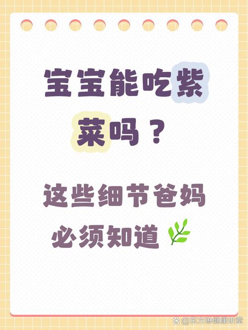 宝宝辅食能吃紫菜吗？-图1