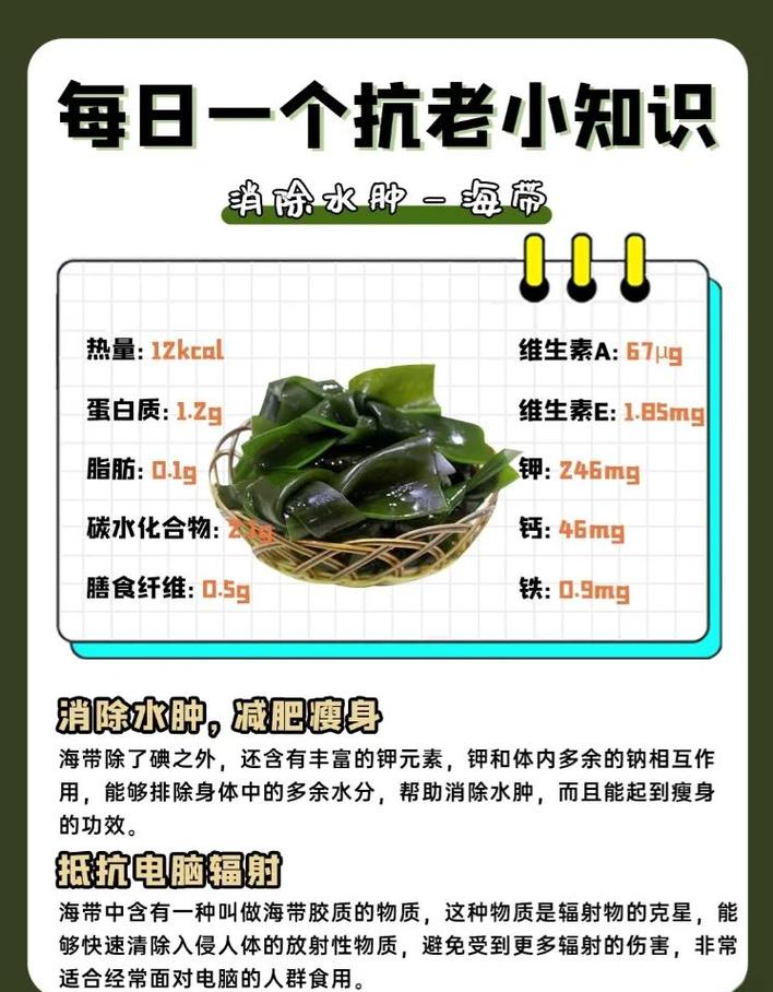 海带海鲜同食会中毒吗？-图1