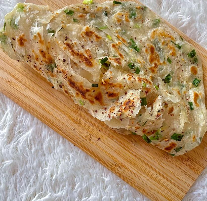 香酥葱油饼怎么做在家轻松做？-图2
