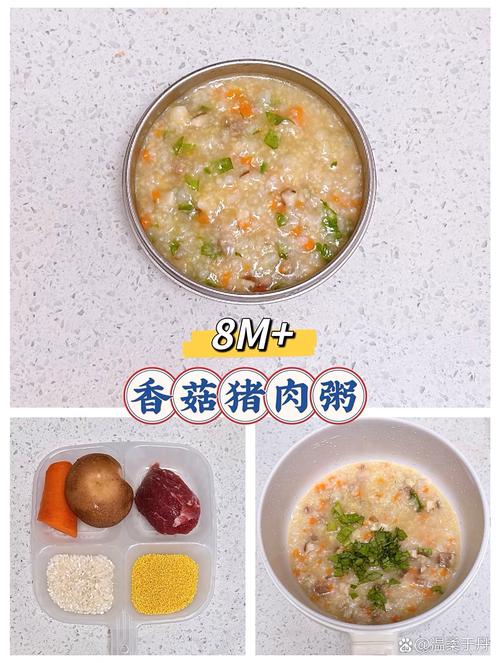 宝宝辅食猪肉粥怎么做？-图1