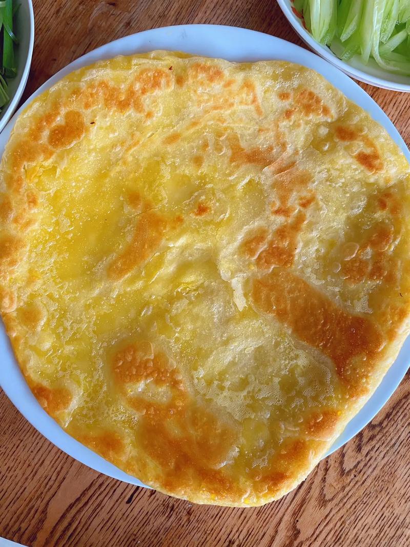 长春小油饼怎么做？家常菜谱步骤详解。-图1