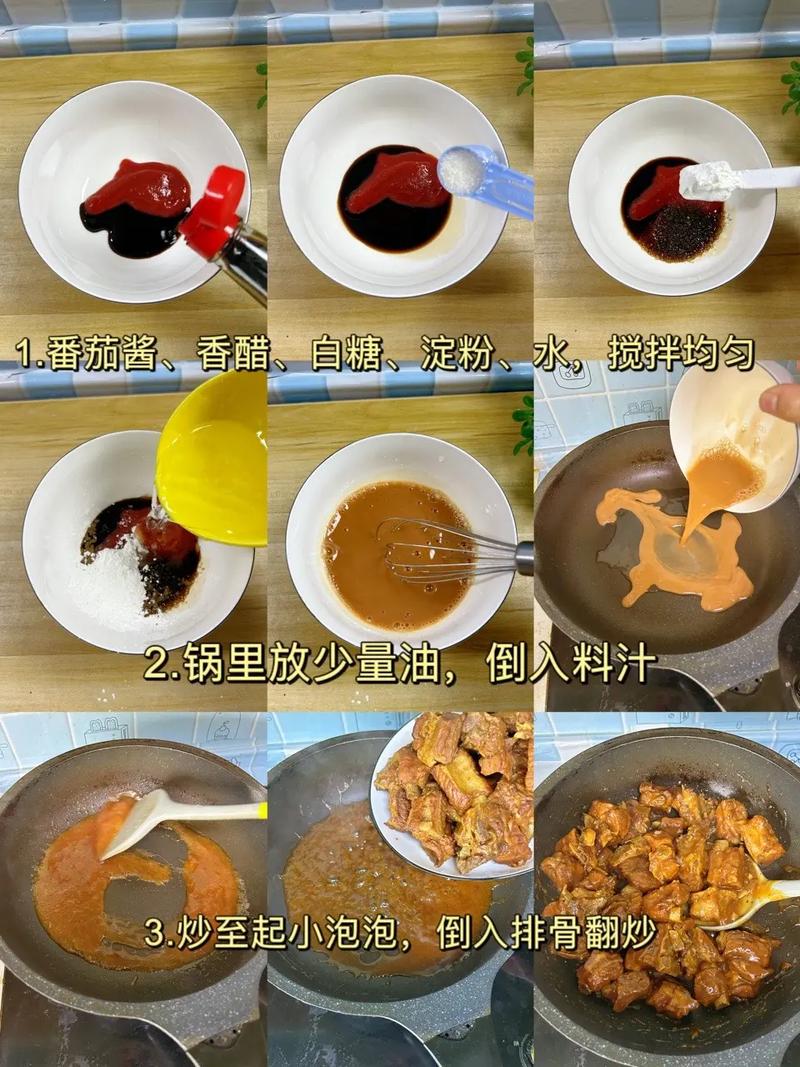 糖醋排骨做法全家常？-图2