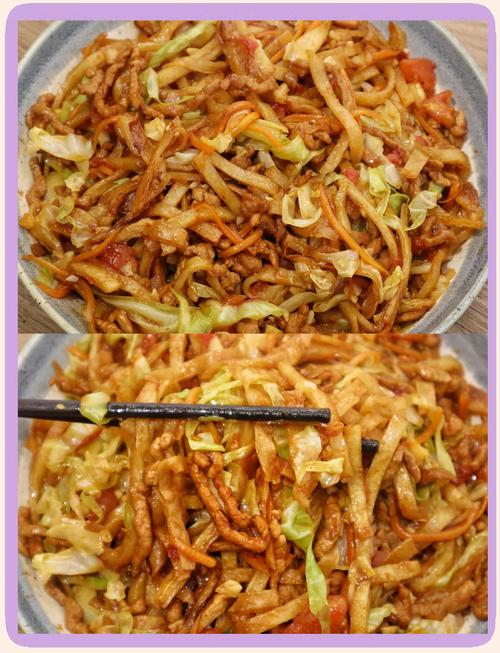 河南炒饼丝家常做法，秘诀在哪？-图3