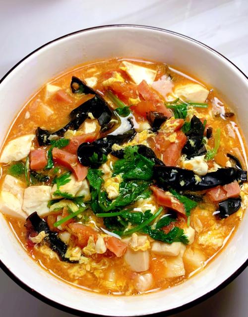 家常豆腐酸辣汤怎么做？-图1